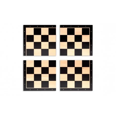 TABLERO AJEDREZ PROFESIONAL 40x40 NEGRO IMANTADO