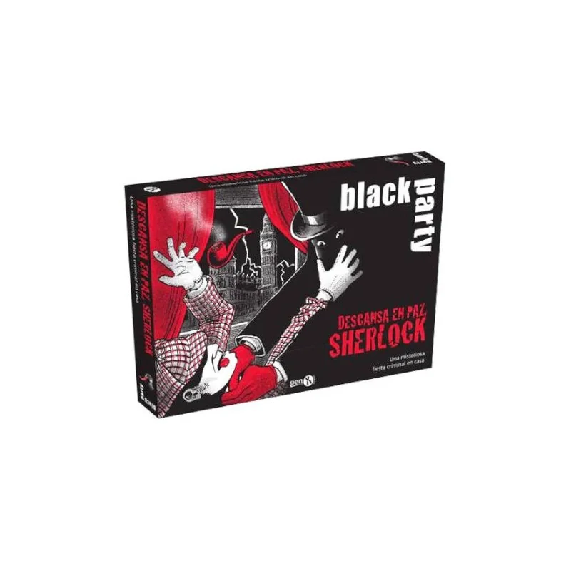BLACK PARTY SHERLOCK DESCANSA EN PAZ