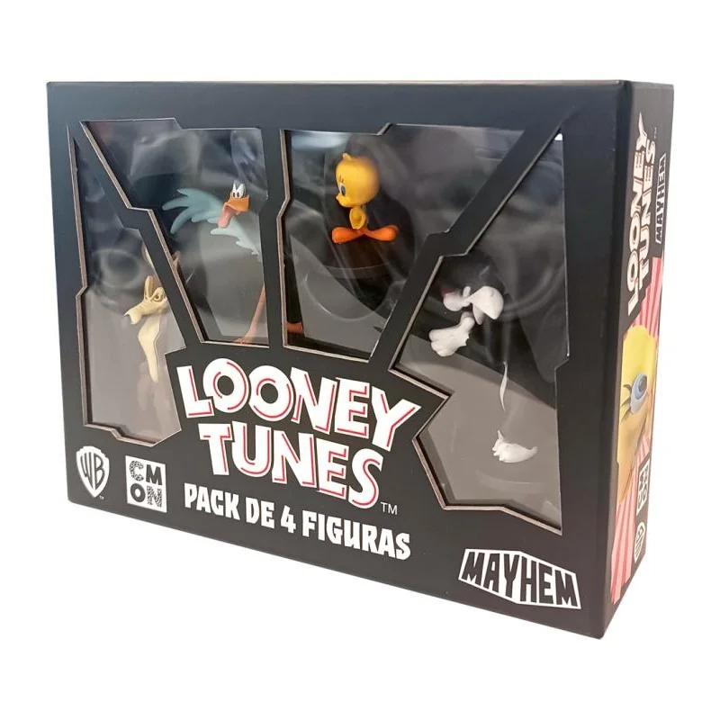 LOONEY TUNES MAYHEM: PACK DE 4 FIGURAS