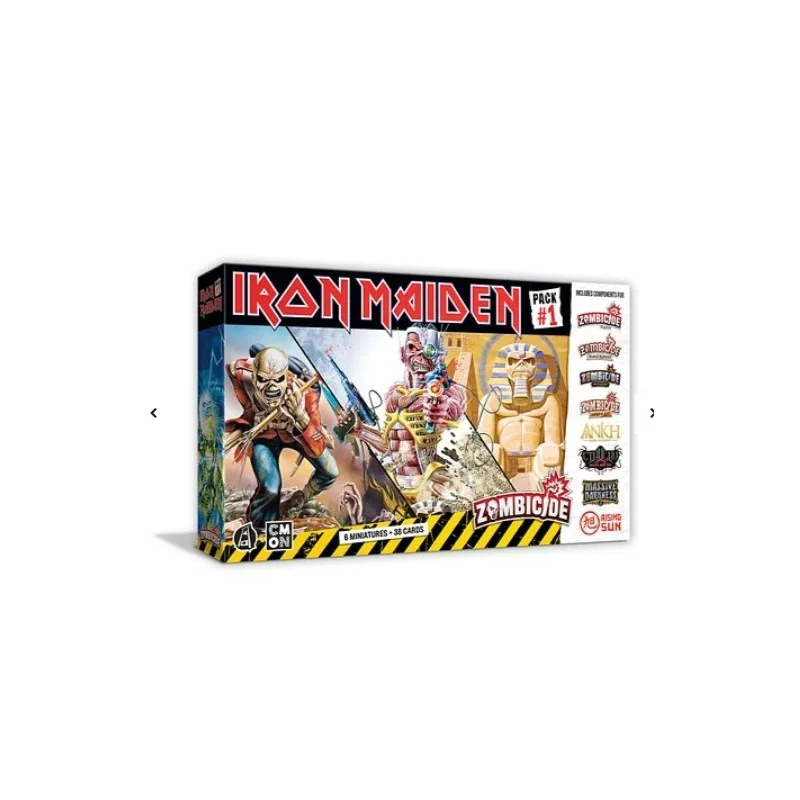 ZOMBICIDE IRON MAIDEN CHARACTER PACK #1