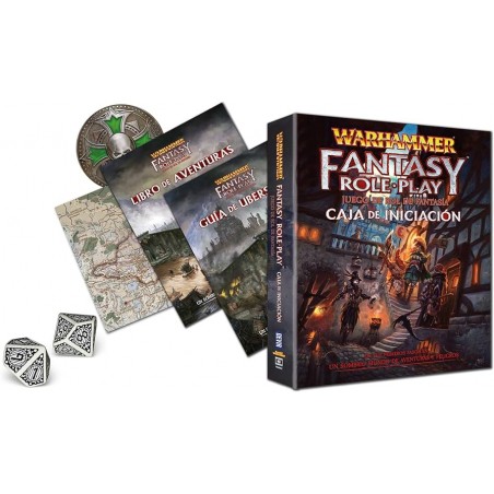 WARHAMMER: FANTASY ROLE PLAY - CAJA DE INICIACION WARHAMMER: FANTASY ROLE PLAY - CAJA DE INICIACION