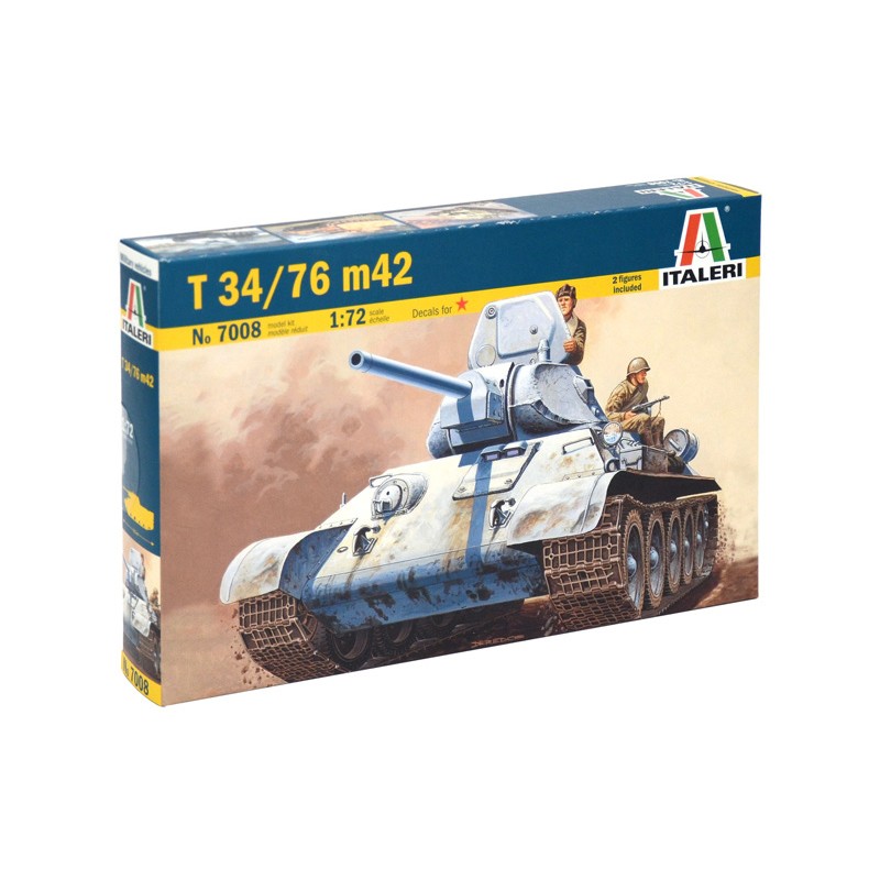 MODELO 1:72 T 34/76 RUSSIAN TANK MODELO 1:72 T 34/76 RUSSIAN TANK