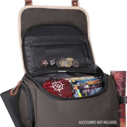 MOCHILA PORTADORA DE JUEGOS DE CARTAS COLOR GRIS MOCHILA PORTADORA DE JUEGOS DE CARTAS COLOR GRIS