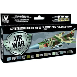 MODEL AIR SET: SOVIET/RUSSIAN AF MIG-23 FLOGGER (8) MODEL AIR SET: SOVIET/RUSSIAN AF MIG-23 FLOGGER (8)