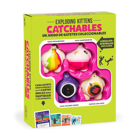 EXPLODING KITTENS: CATCHABLES CORE PACK EXPLODING KITTENS: CATCHABLES CORE PACK