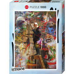 Puzzle 1000 pzs. Rebrush!, The Bookworm