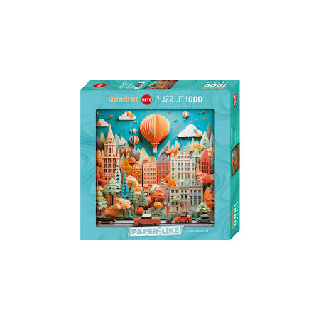 Puzzle 1000 pzs. Paper-Like, Townscape