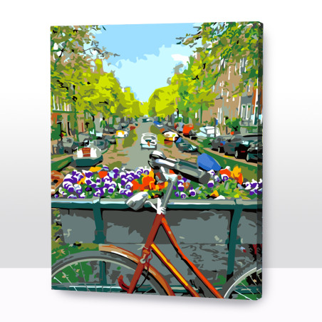 KIT PAINT BY NUMBERS AMSTERDAM 2 40x50 KIT PAINT BY NUMBERS AMSTERDAM 2 40x50