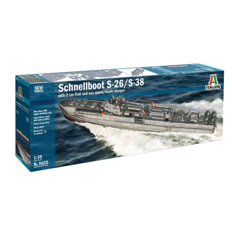 MODELO 1:35 SCHNELLBOOT S-26 / S-38 MODELO 1:35 SCHNELLBOOT S-26 / S-38