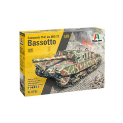 MODELO 1:35 SEMOVENTE M43 da 105/25 "Bassotto" MODELO 1:35 SEMOVENTE M43 da 105/25 "Bassotto"