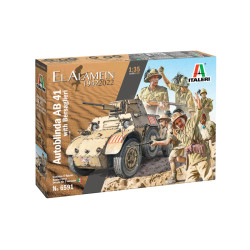 MODELO 1:35 AB 41 with BERSAGLIERI
