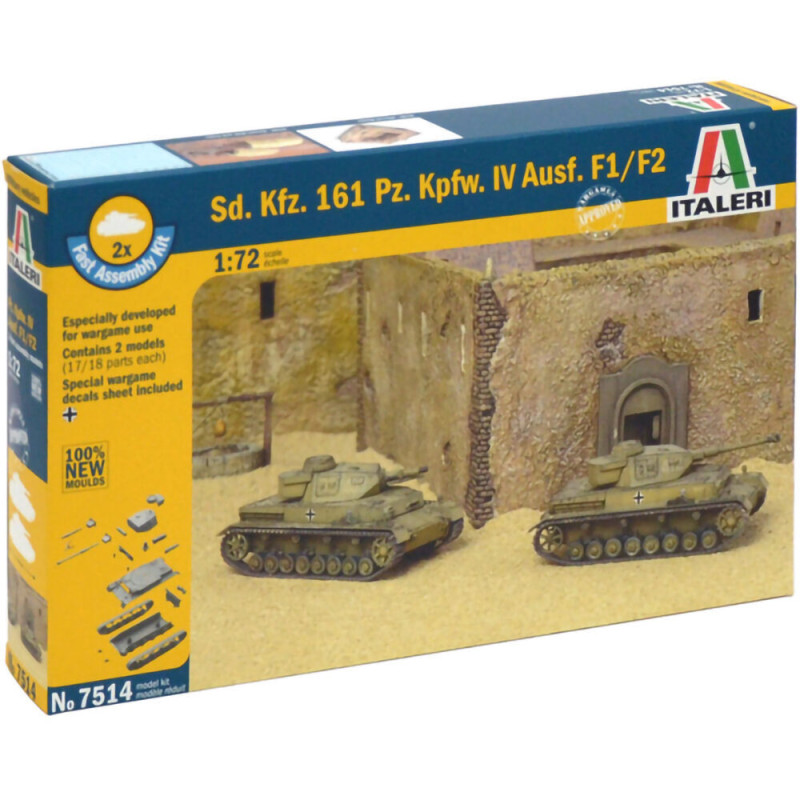 MODELO 1:72 Sd. Kfz.161 Pz. Kpfw. IV F1/F2