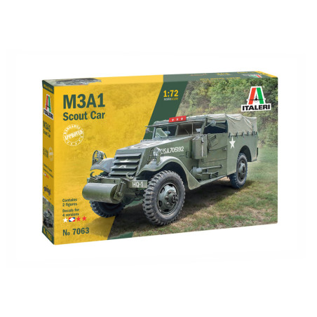 MODELO 1:72 M3A1 SCOUT CAR MODELO 1:72 M3A1 SCOUT CAR