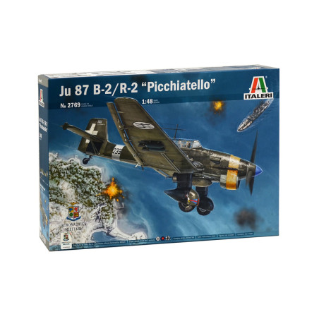 MODELO 1:48 Ju-87 B-2/R-2 "Picchiatello" MODELO 1:48 Ju-87 B-2/R-2 "Picchiatello"