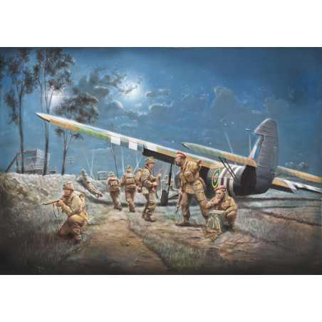 MODELO 1:72 AS-51 HORSA Mk.I w/British Paratroopers MODELO 1:72 AS-51 HORSA Mk.I w/British Paratroopers