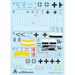 MODELO 1:72 FOCKE WULF FW-190 D-9 MODELO 1:72 FOCKE WULF FW-190 D-9