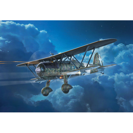 MODELO 1:72 FIAT CR.42 CN "Falco" NIGHT FIGHTER MODELO 1:72 FIAT CR.42 CN "Falco" NIGHT FIGHTER