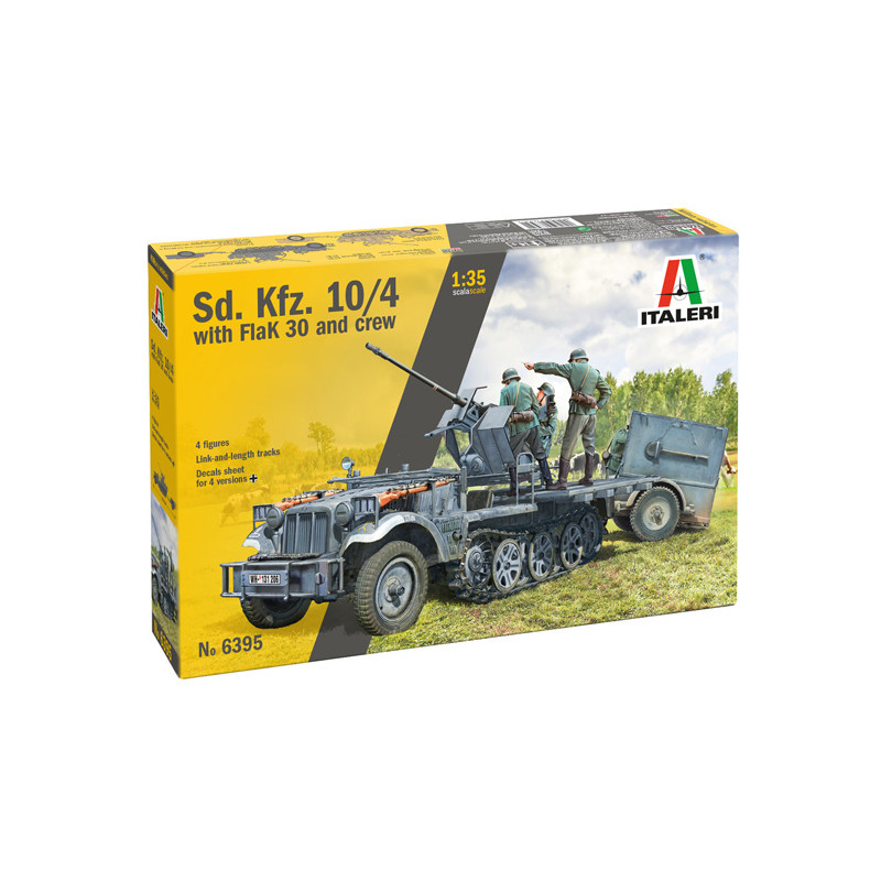 MODELO 1:35 SD.KFZ. 10/4 WITH FLAK 30