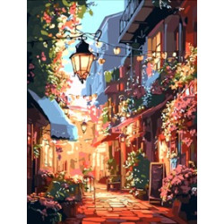 KIT PAINT BY NUMBERS RINCÓN MÁGICO 50X65 KIT PAINT BY NUMBERS RINCÓN MÁGICO 50X65