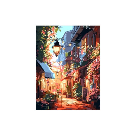 KIT PAINT BY NUMBERS RINCÓN MÁGICO 50X65 KIT PAINT BY NUMBERS RINCÓN MÁGICO 50X65