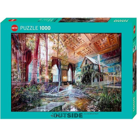 Puzzle 1000 pzs. In/Outside, Intruding House