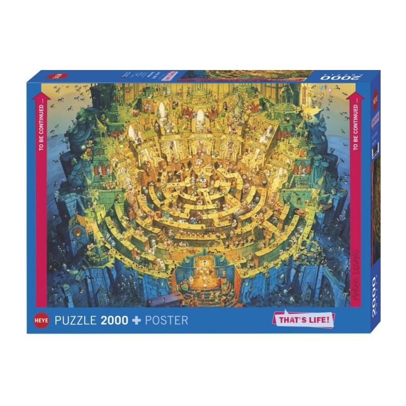 Puzzle 2000 pzs. Degano That is Life! Deep Down