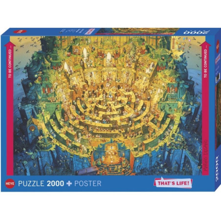 Puzzle 2000 pzs. Degano That is Life! Deep Down