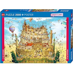 Puzzle 2000 pzs. Degano That is Life! High Above