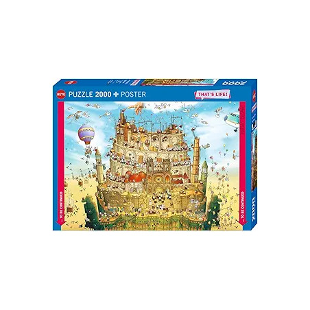 Puzzle 2000 pzs. Degano That is Life! High Above