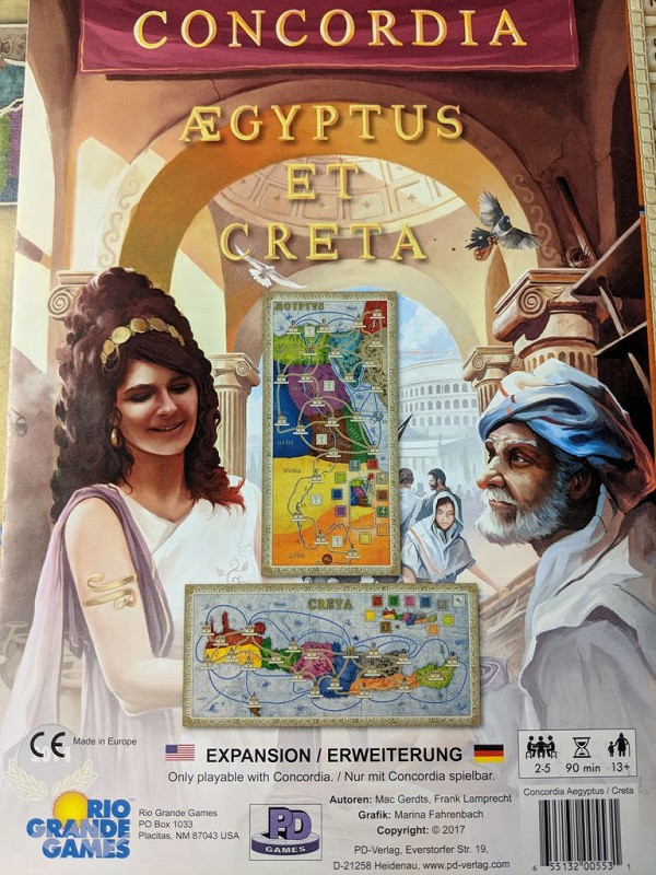 CONCORDIA EXP CRETA Y AEGYPTUS