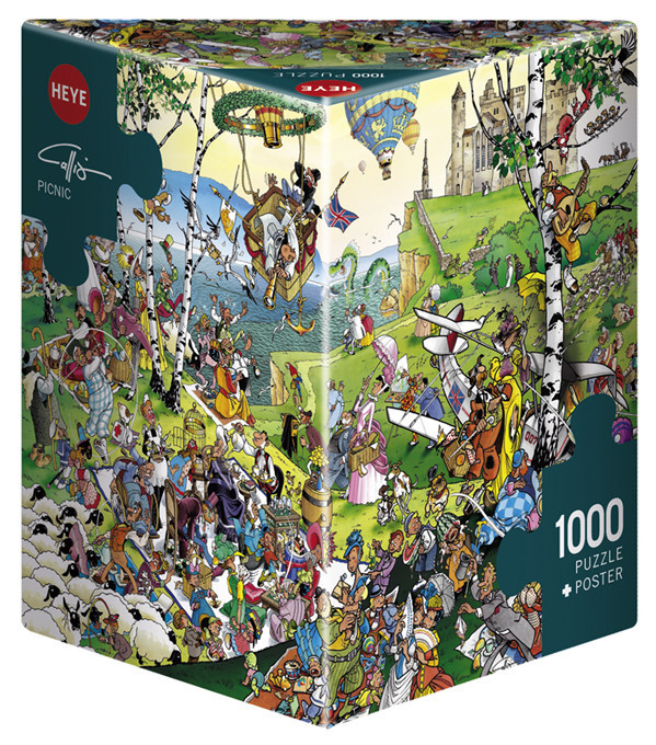 Puzzle 1000 pzs. CALLIGARO, Picnic