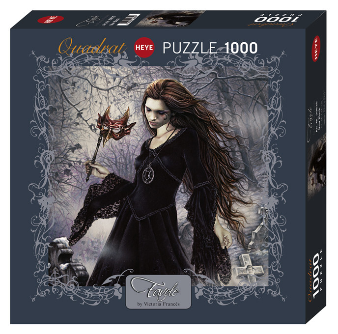 Puzzle 1000 pzs. FRANCES, New Black