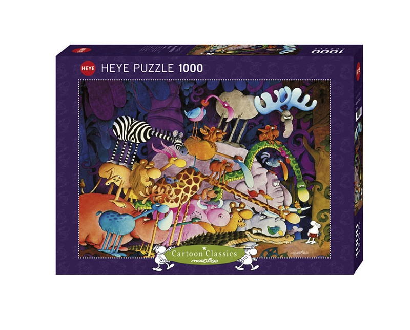 Puzzle 1000 pzs. MORDILLO, Tarzan