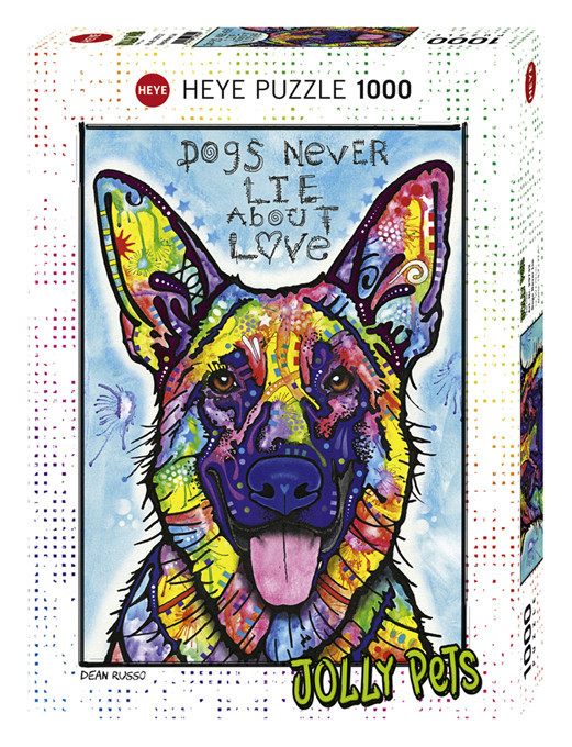Puzzle 1000 pzs. RUSSO, Dogs Never Lie