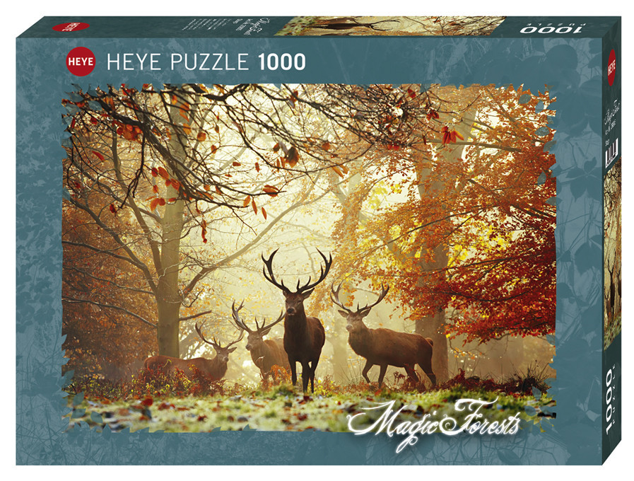 Puzzle 1000 pzs. Magic Forests, Stags