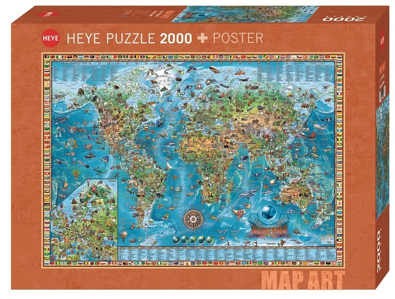 Puzzle 2000 pzs. ZIGIC, Amazing World