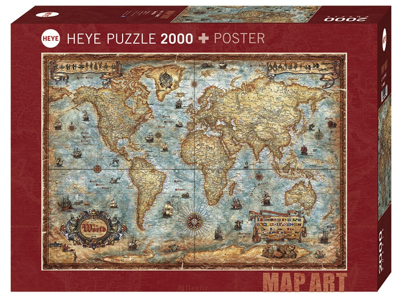 Puzzle 2000 pzs. ZIGIC, The World