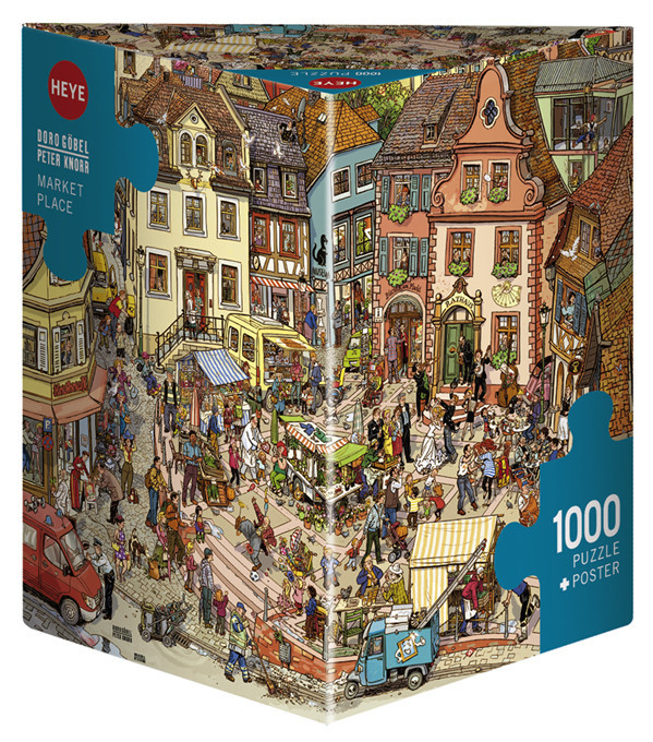 Puzzle 1000 pzs. GOBEL & KNORR, Market Place