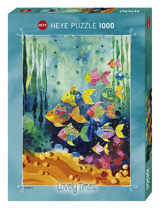 Puzzle 1000 pzs. GABILA, Shoal of Fish