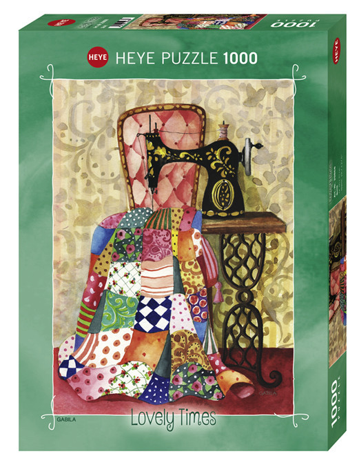 Puzzle 1000 pzs. GABILA, Quilt