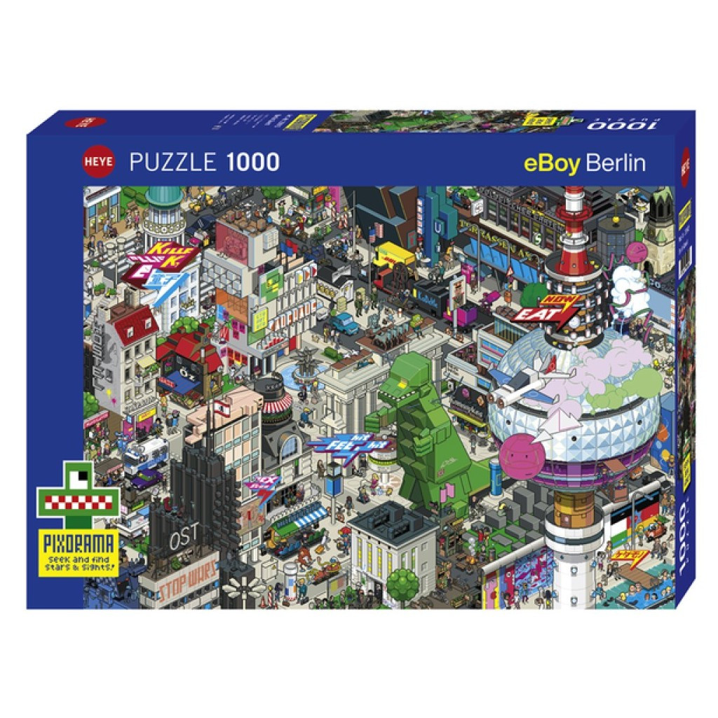 Puzzle 1000 pzs. eBoy, Berlin Quest