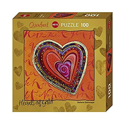 Puzzle 100 pzs. Hearts of Gold, Layers