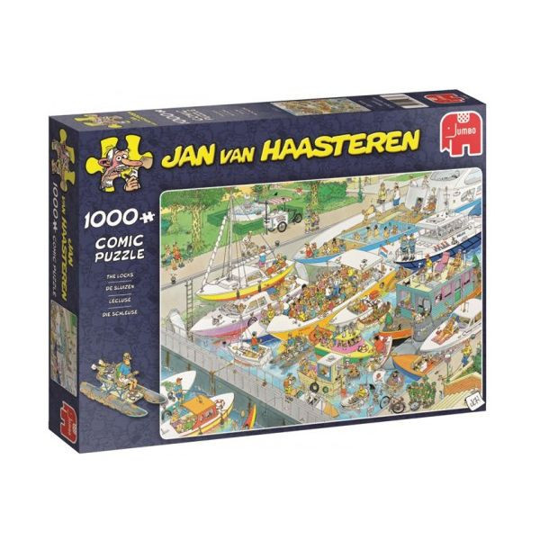 Puzzle 1000 pzs. Jan van Haasteren, The Locks