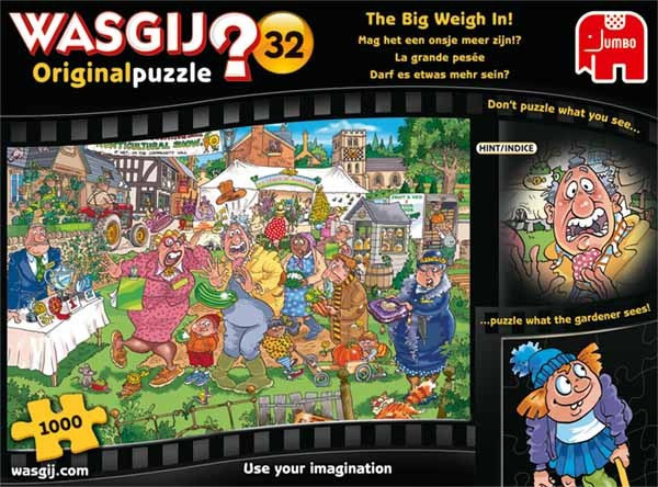 Puzzle 1000 pzs. Wasgij Original 32 The Big Weigh In