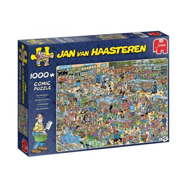 Puzzle 1000 pzs. Jan van Haasteren, The Pharmacy