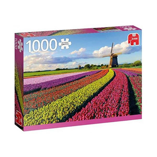 Puzzle 1000 pzs. PC Field of Tulips