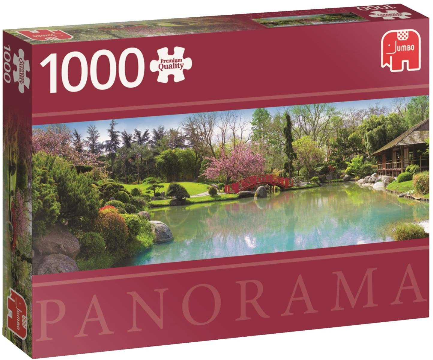 Puzzle 1000 pzs. PC Colourful Garden, Panorama