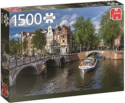Puzzle 1500 pzs. PC Herengracht Amsterdam