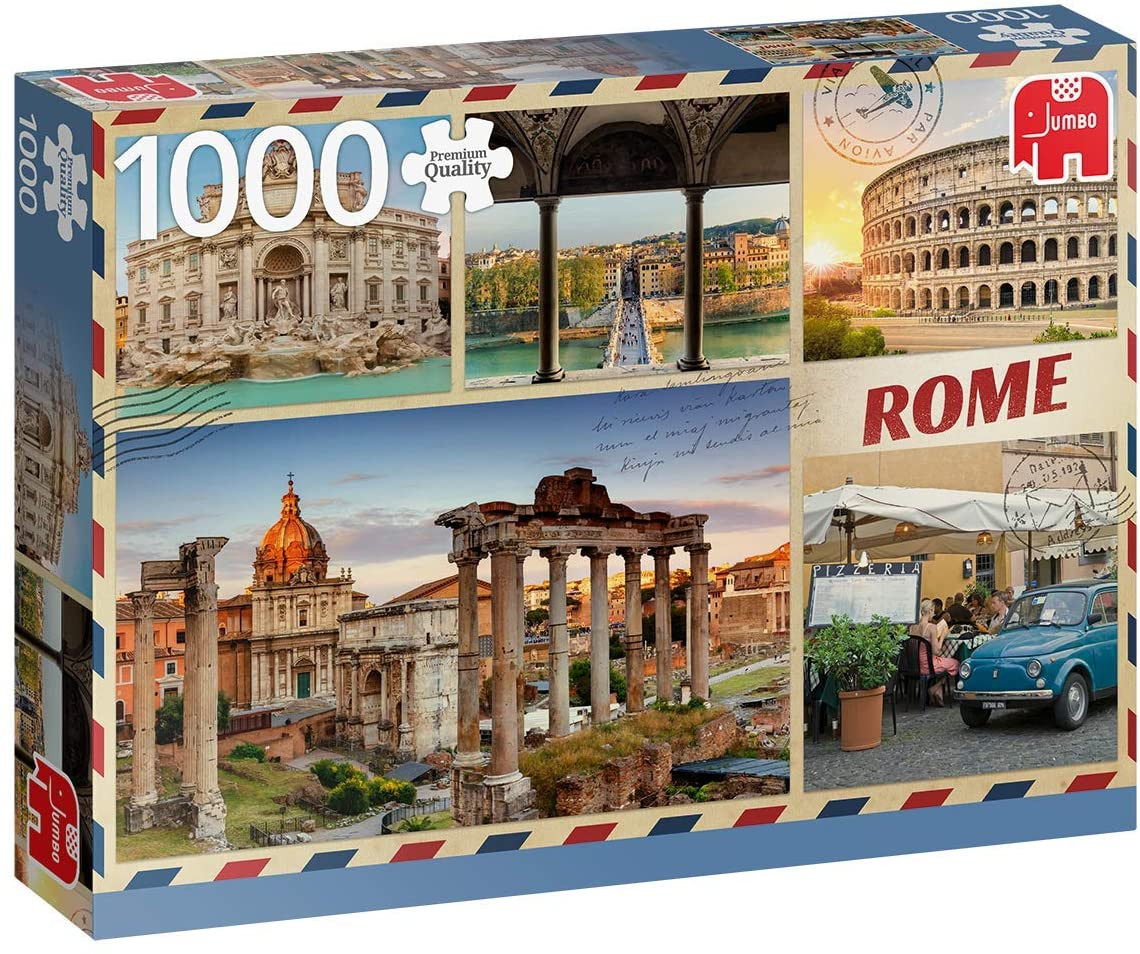 Puzzle 1000 pzs. PC Greetings from Rome