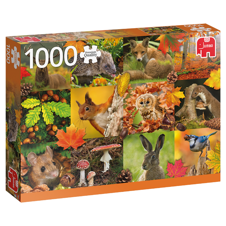 Puzzle 1000 pzs. PC Autumn Animals